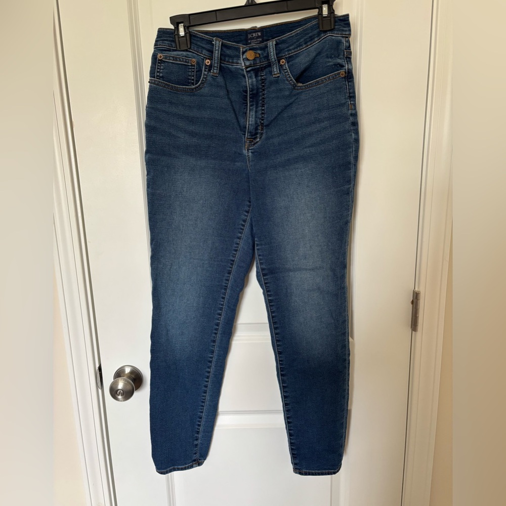 EUC J. Crew 10” High-Rise Skinny Jeans